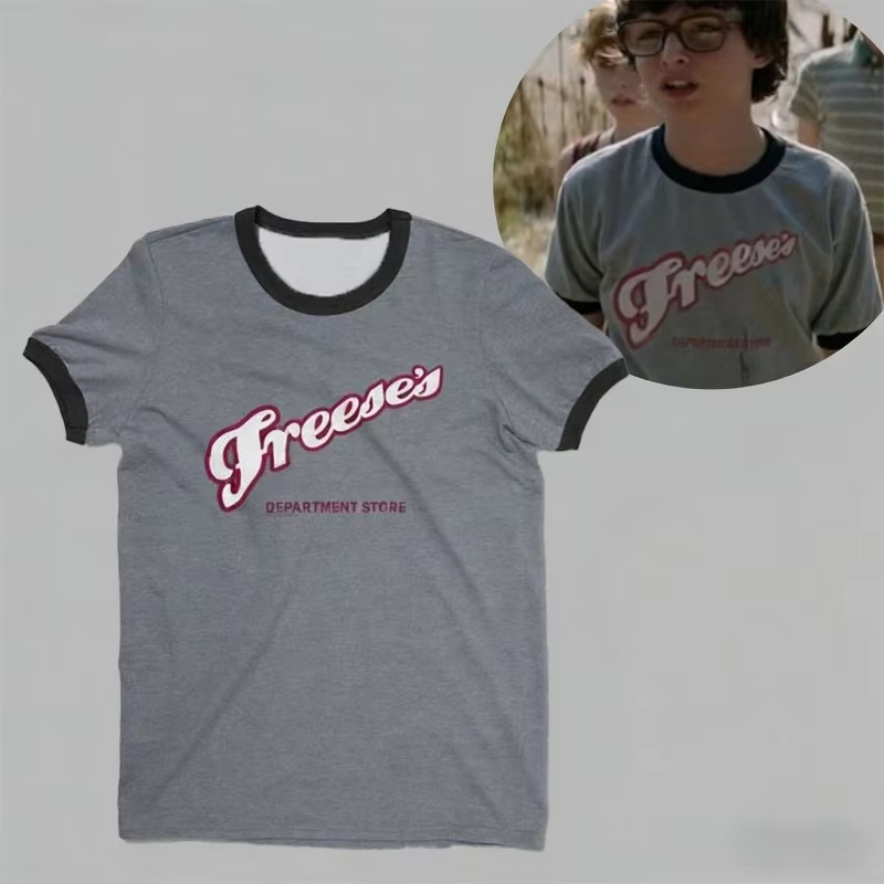 Mens Fashion Dress Shirts - เสื้อยืดแฟชั่นสตรีทแวร์ลาย Stranger Things จากซีรีส์อเมริกันยอดนิยม พิมพ์ลาย 3