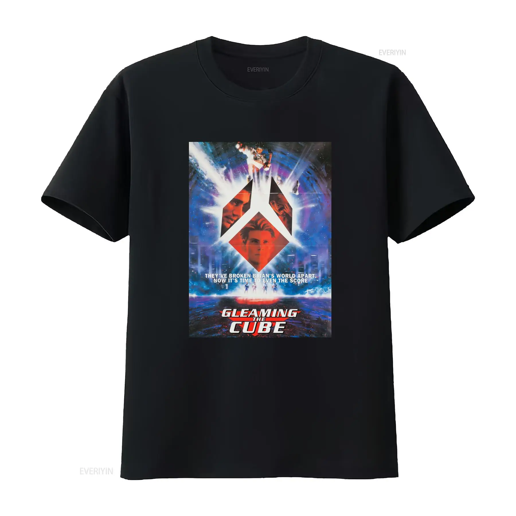 Mens Fashion In The 80S - เสื้อยืด Gleaming The Cube Movie Retro