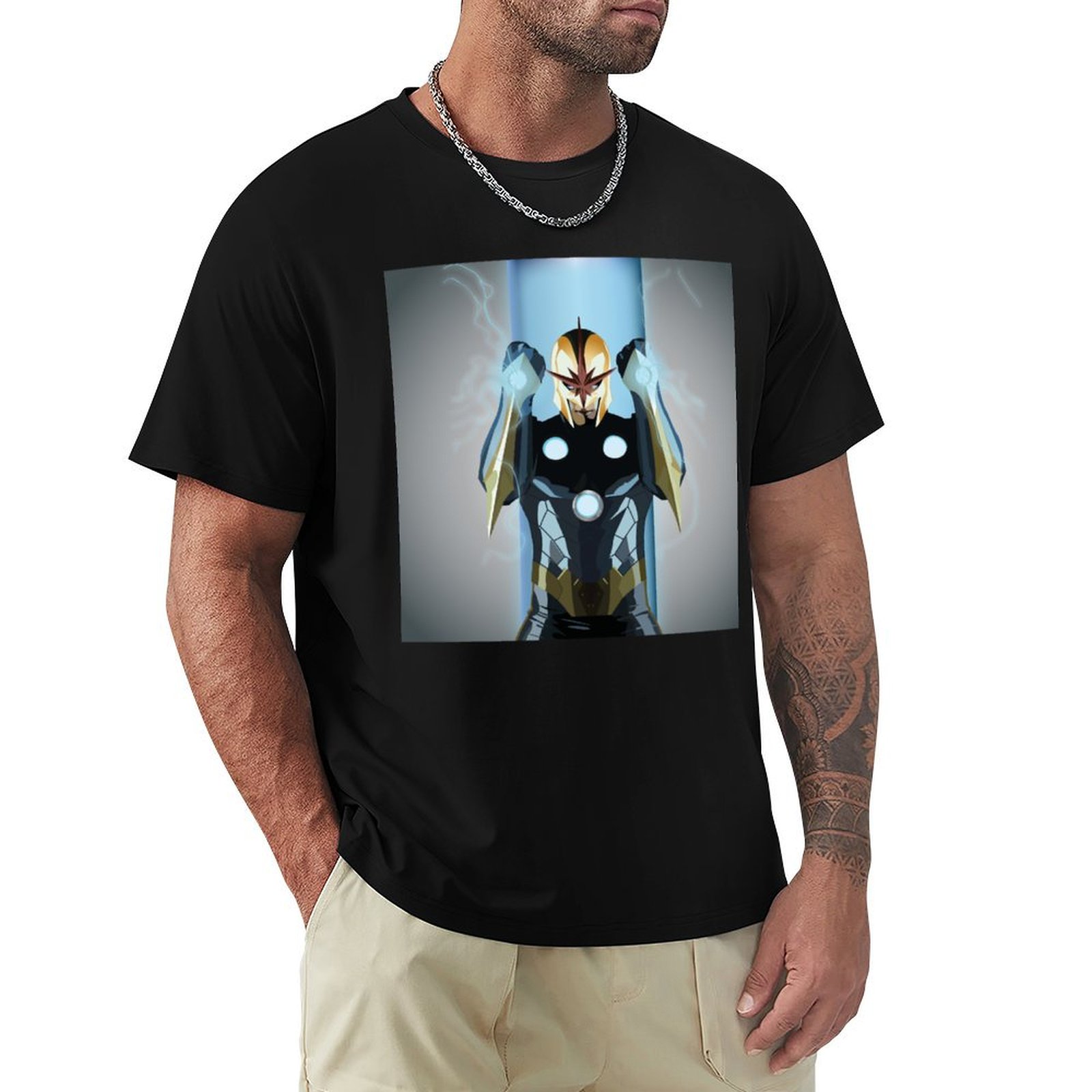 Men'S Fashion Nova - เสื้อยืด The Last Nova แฟชั่นฤดูร้อน เสื้อยืดลำลอง