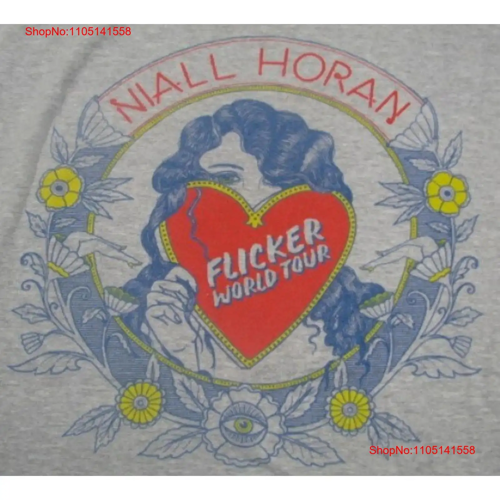 Mens Fashion World - เสื้อยืด NIALL HORAN 2018 Flicker World