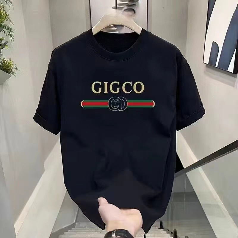 Men'S Fashion Nova - เสื้อยืดแขนสั้นผ้าฝ้ายผู้ชาย รุ่นใหม่สำหรับฤดูร้อน พิมพ์ลายอเนกประสงค์ ใส่ได้ทั้งชายและหญิง
