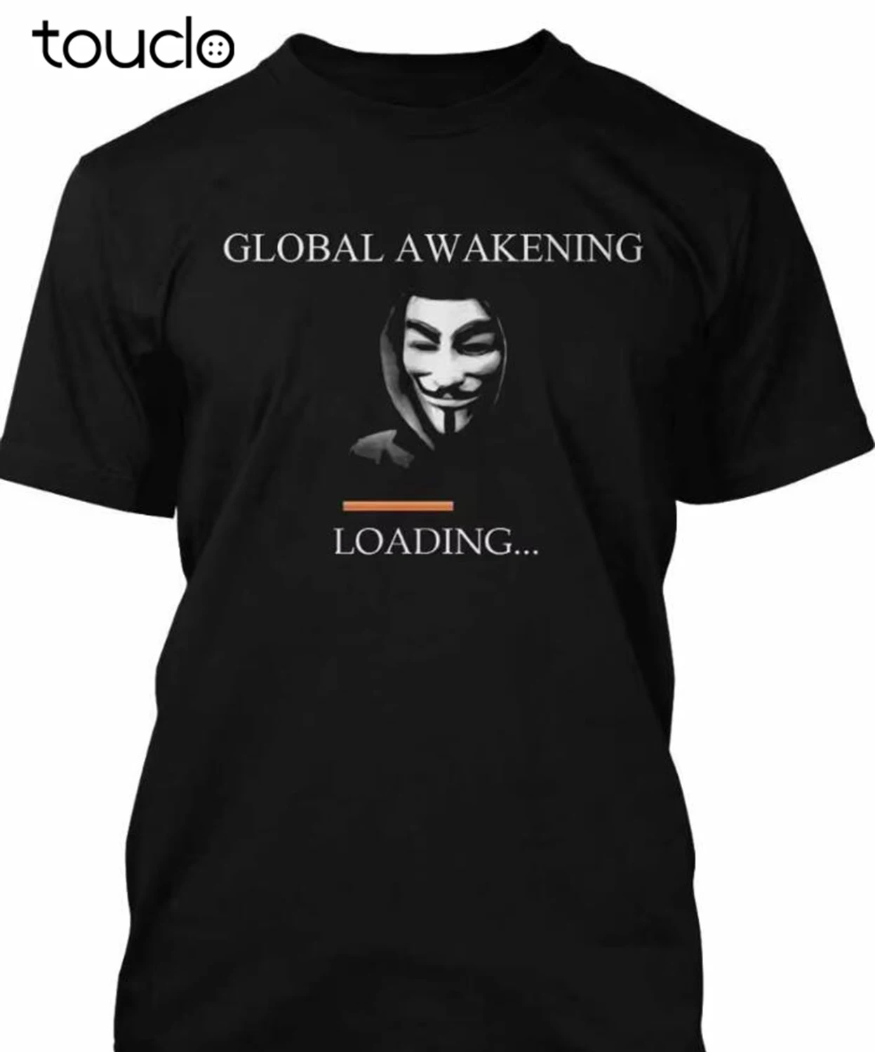 Mens Fashion In The 80S - เสื้อยืด Anonymous V For Vendetta Mask