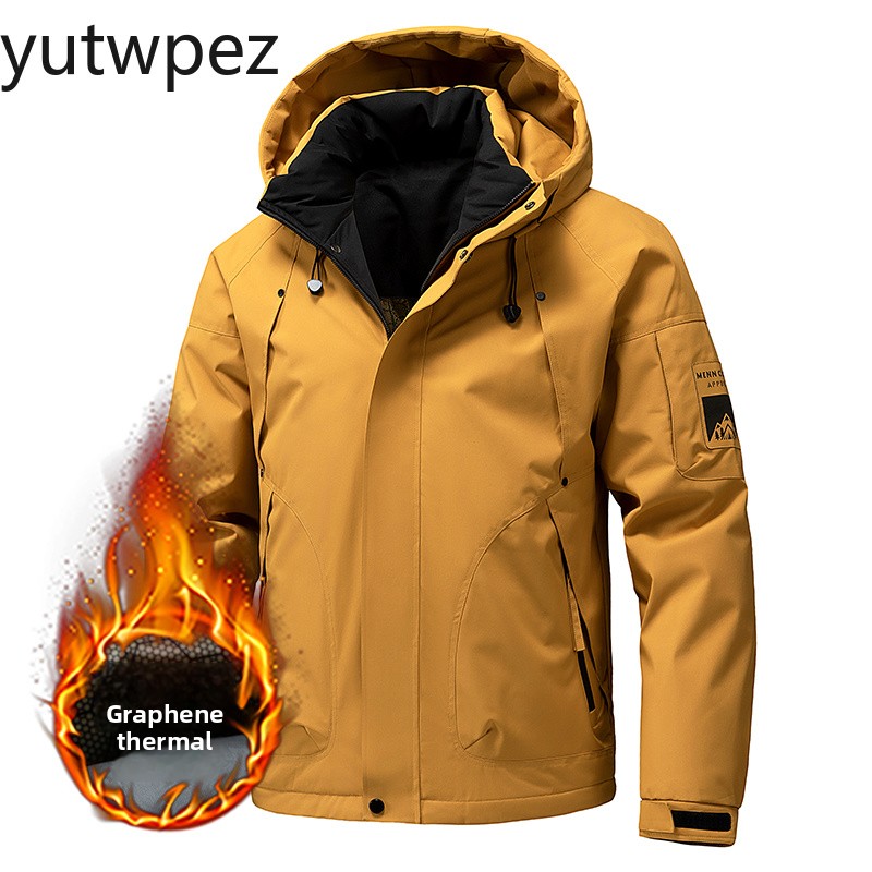 Windbreaker Men Zip - เสื้อแจ็คเก็ตกันลมสำหรับเดินป่า ปีนเขา ตั้งแคมป์ เสื้อโค้ทน้ำหนักเบา กันน้ำ สำหรับผู้ชาย