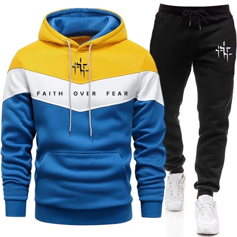 ชุดวอร์มผู้ชาย Faith Over Fear - Men'S Fashion Usa บทวิจารณ์และราคา