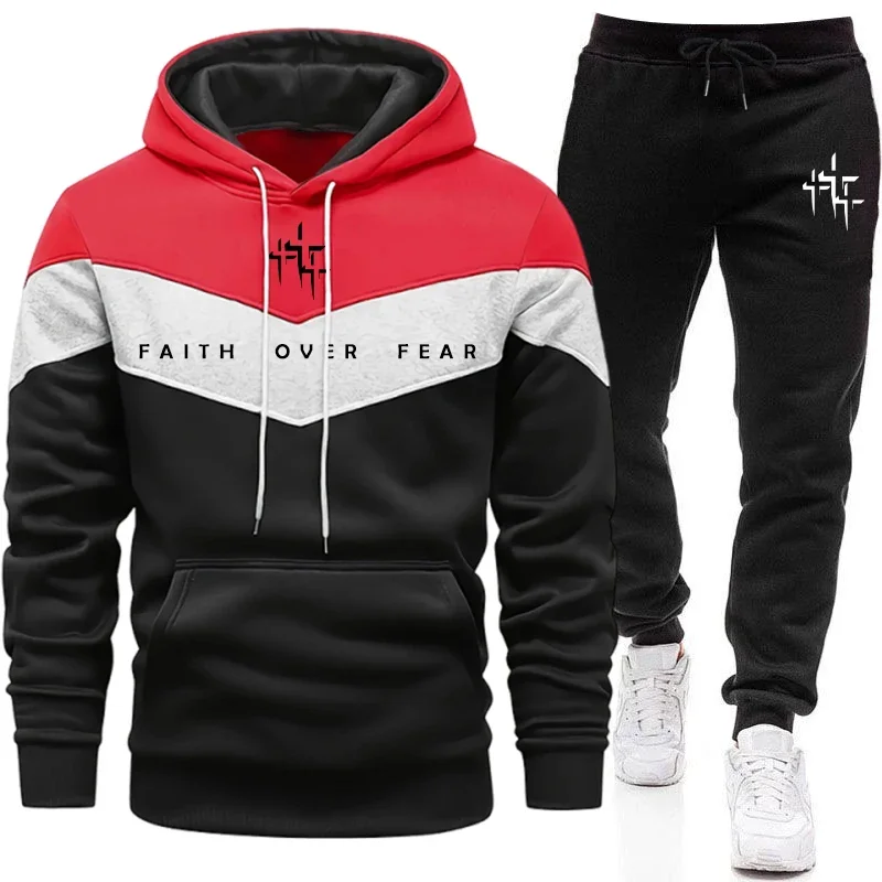 ชุดวอร์มผู้ชาย Faith Over Fear - Men'S Fashion Usa บทวิจารณ์และราคา