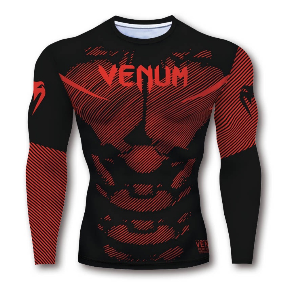 เสื้อรัดกล้ามเนื้อแขนยาวลายมัง - Compression Shirt Workout บทวิจารณ์และราคา