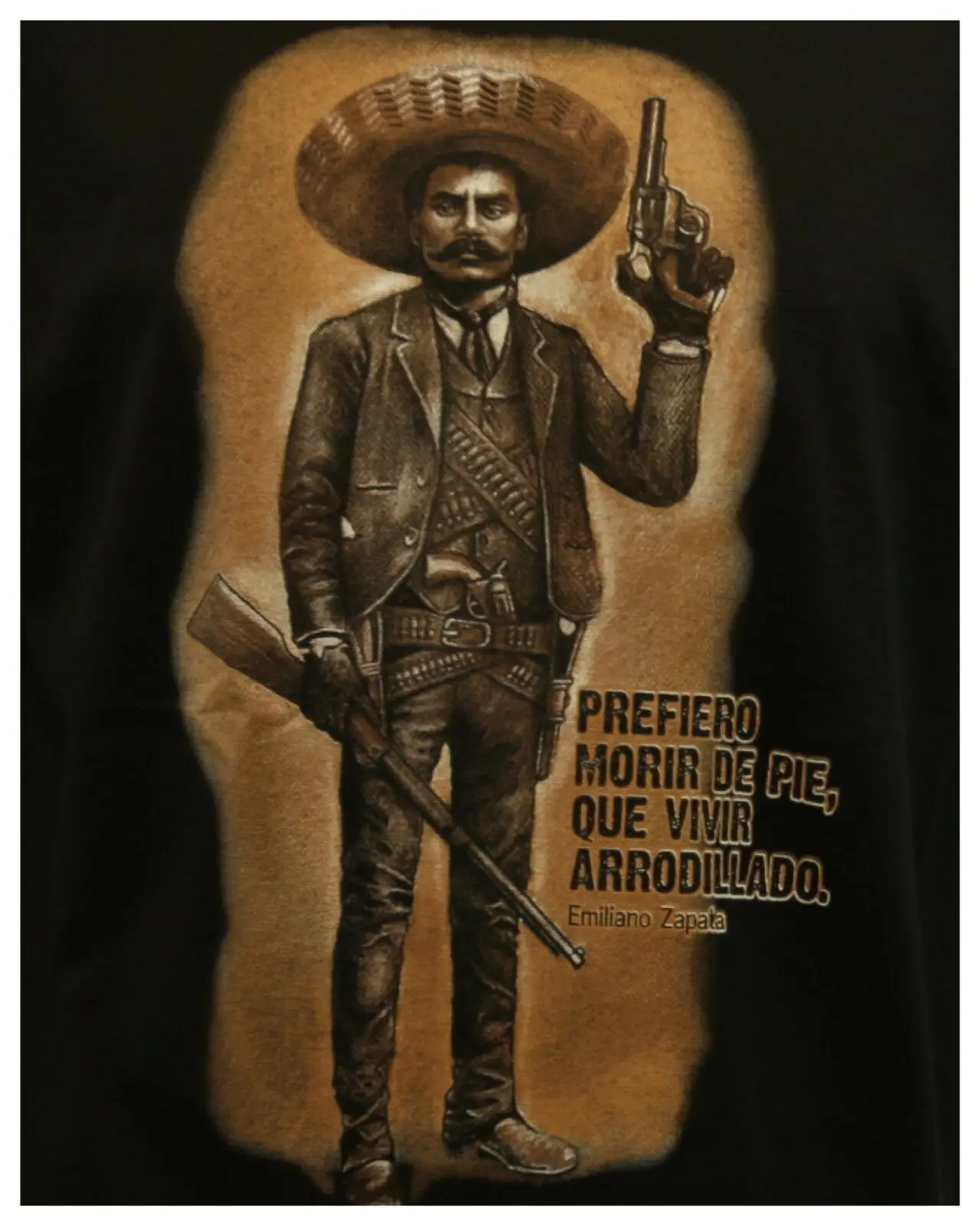Mexico Revolutionist Emiliano  - Mens Fashion Mexico บทวิจารณ์และราคา