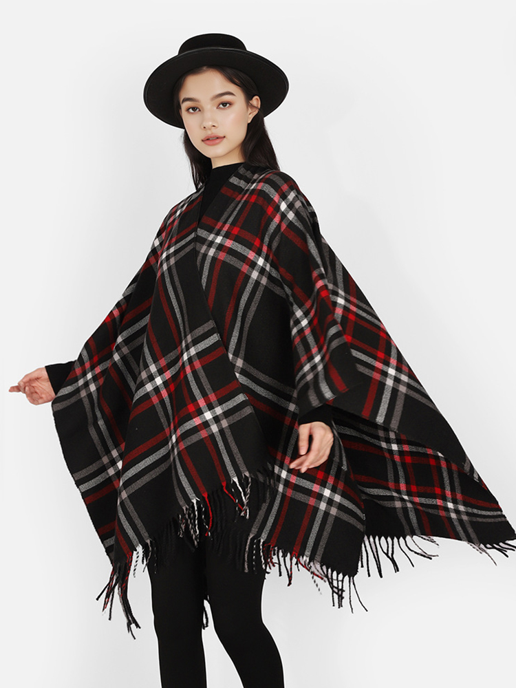 ผ้าพันคอผู้หญิงผู้ชายสำหรับฤดู - Mens Fashion Poncho บทวิจารณ์และราคา