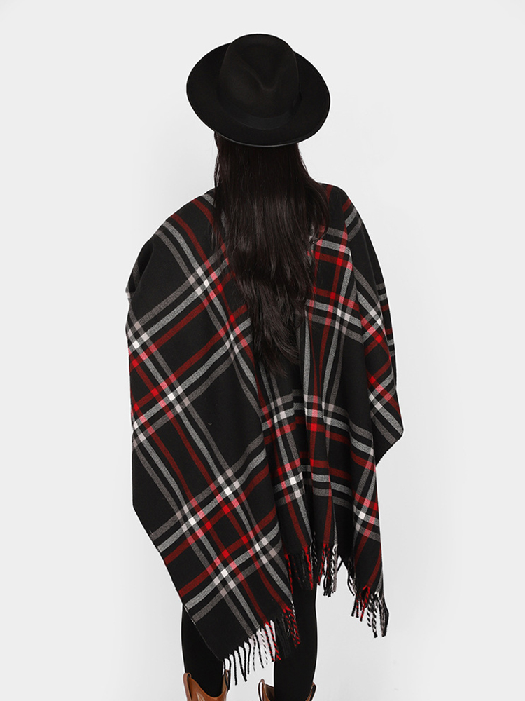 ผ้าพันคอผู้หญิงผู้ชายสำหรับฤดู - Mens Fashion Poncho บทวิจารณ์และราคา