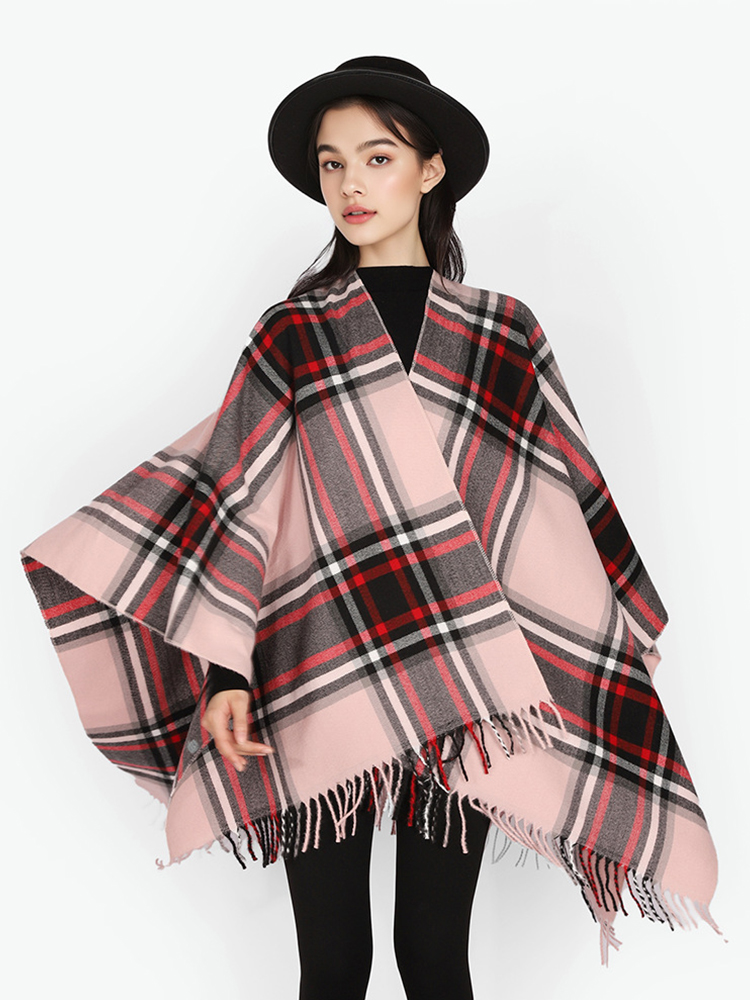 ผ้าพันคอผู้หญิงผู้ชายสำหรับฤดู - Mens Fashion Poncho บทวิจารณ์และราคา