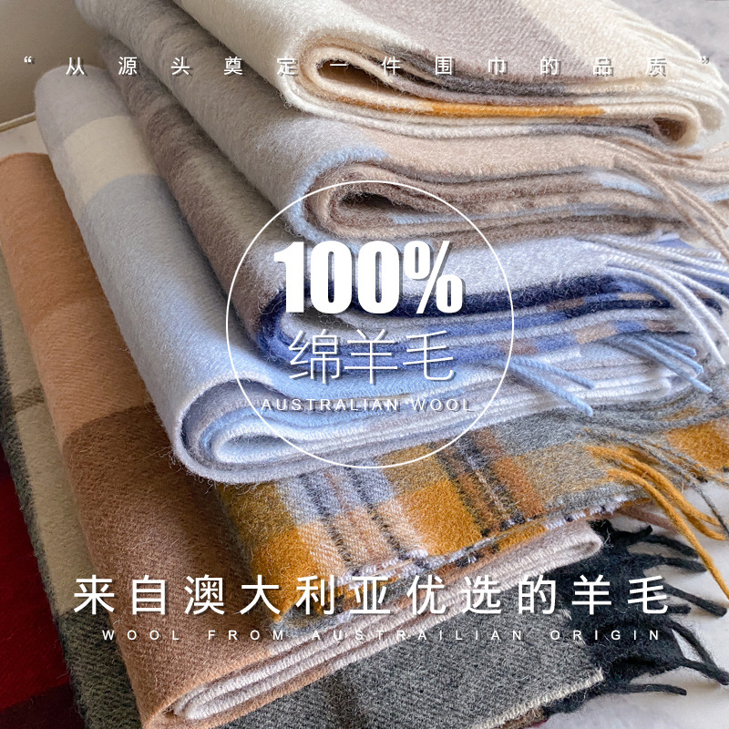 ผ้าพันคอขนสัตว์ 100% สำหรับผู้ - Mens Fashion Poncho บทวิจารณ์และราคา