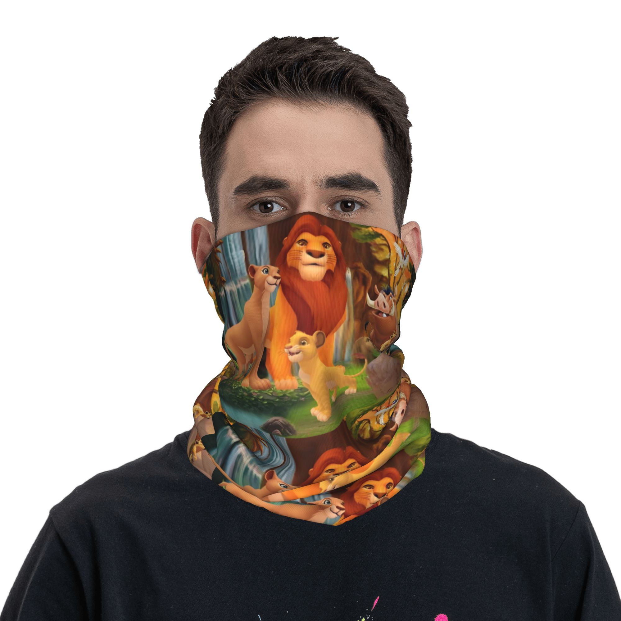 ผ้าพันคอแบบกำหนดเอง The L-Lion - Men Fashion King บทวิจารณ์และราคา