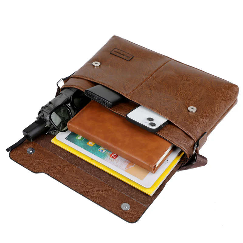 กระเป๋าสะพายธุรกิจสำหรับ IPAD  - Fashion Harness Men บทวิจารณ์และราคา