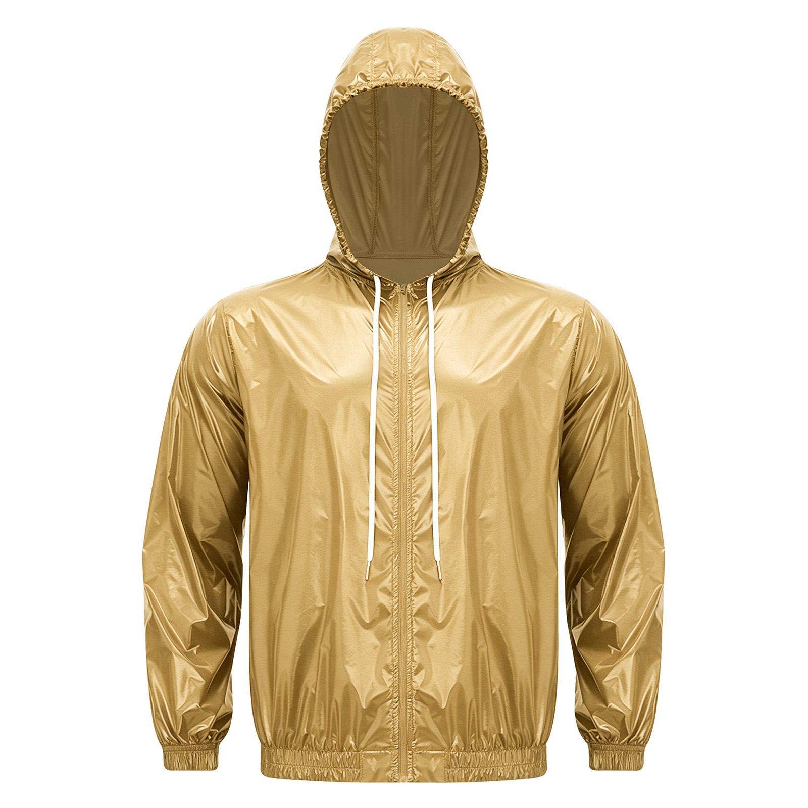 เสื้อแจ็คเก็ตกันน้ำสำหรับผู้ชา - Windbreaker Men Zip บทวิจารณ์และราคา