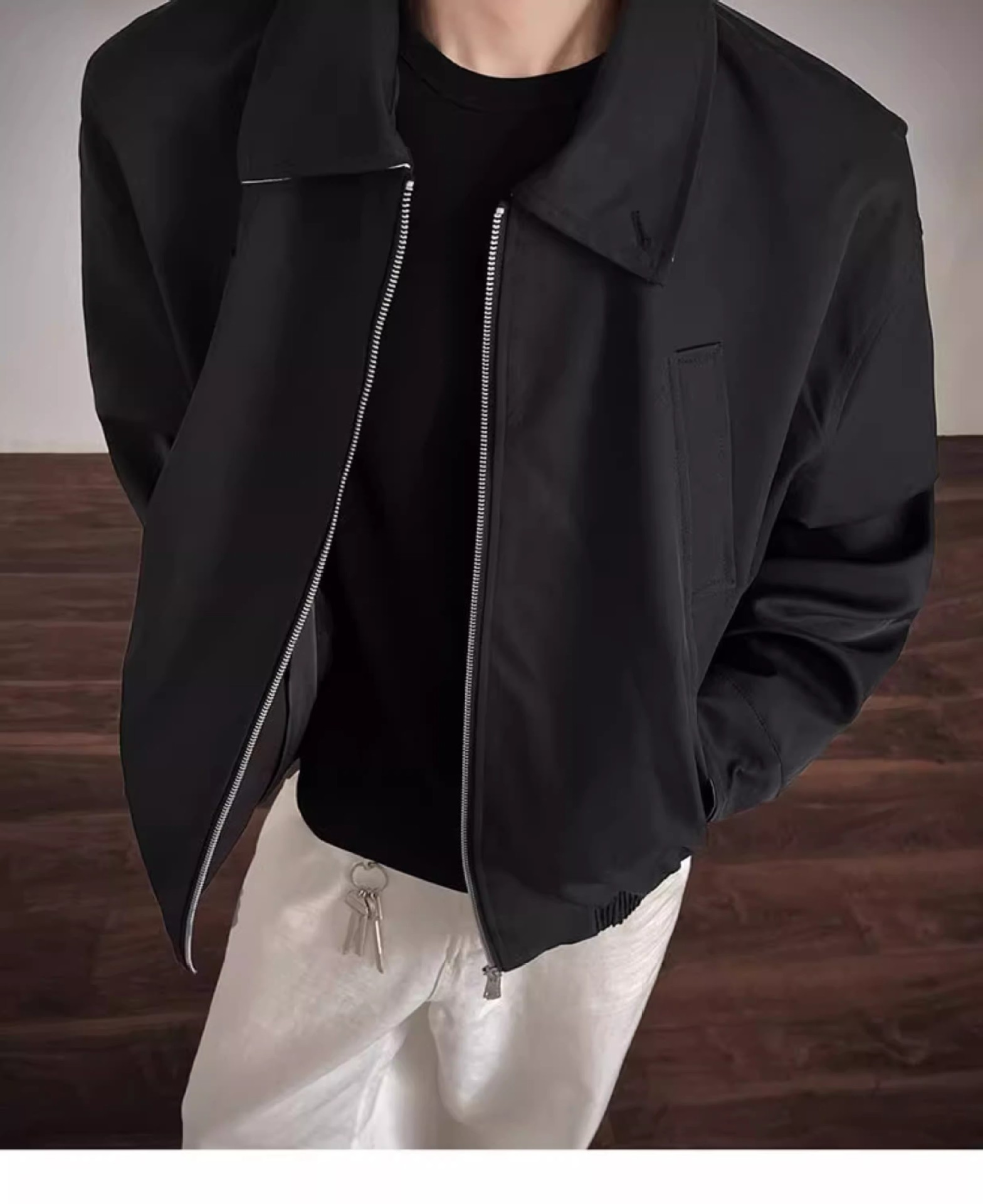 เสื้อแจ็คเก็ตเบสบอลทรงโอเวอร์ไ - Harrington Jacket บทวิจารณ์และราคา