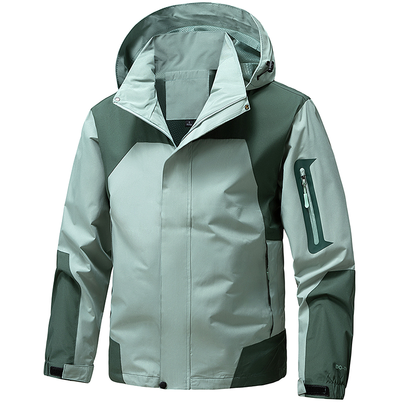 เสื้อแจ็คเก็ตซอฟต์เชลล์สำหรับผ - Windbreaker Men Zip บทวิจารณ์และราคา