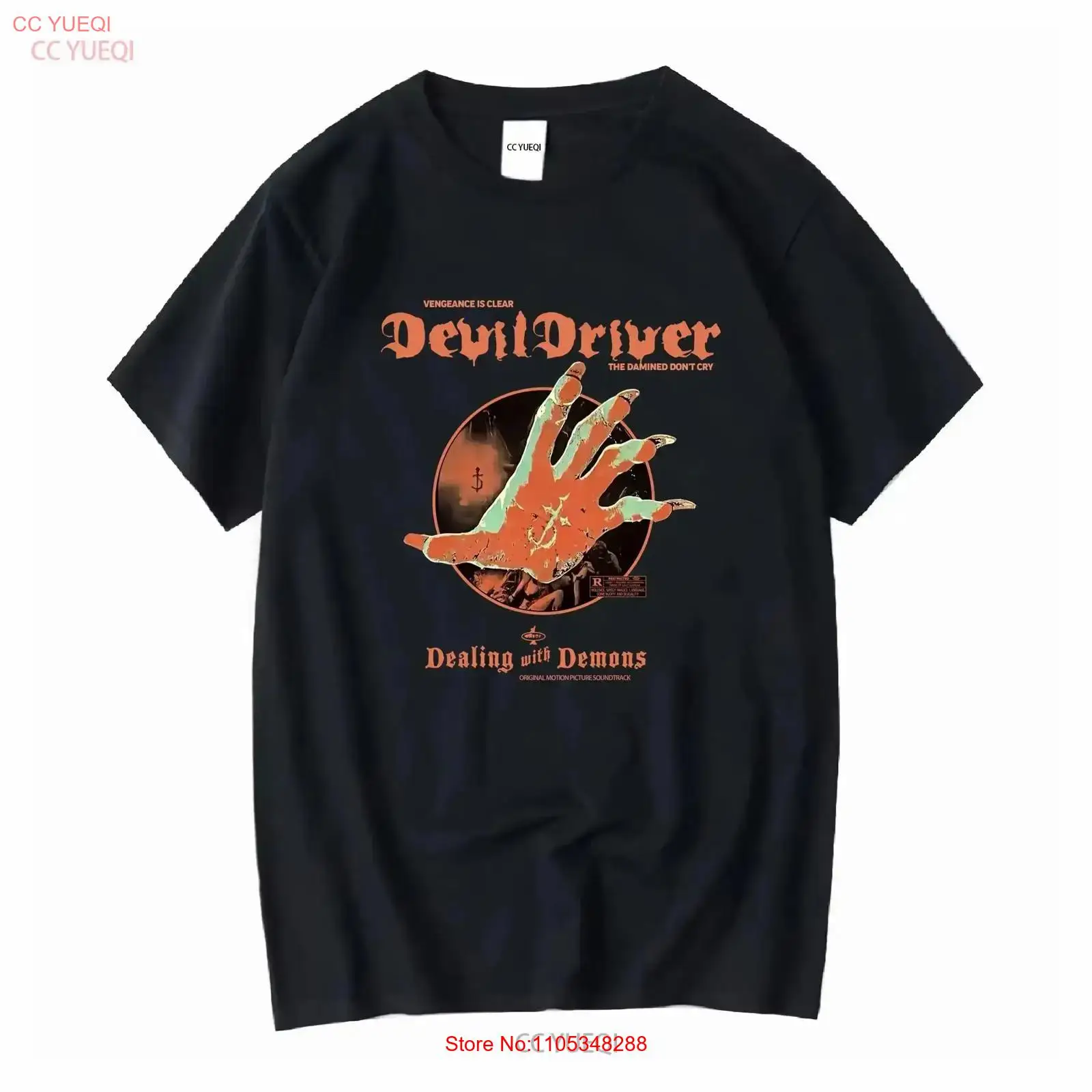 เสื้อยืดวงดนตรีเมทัล Devildriv - Men'S Fashion Deals บทวิจารณ์และราคา