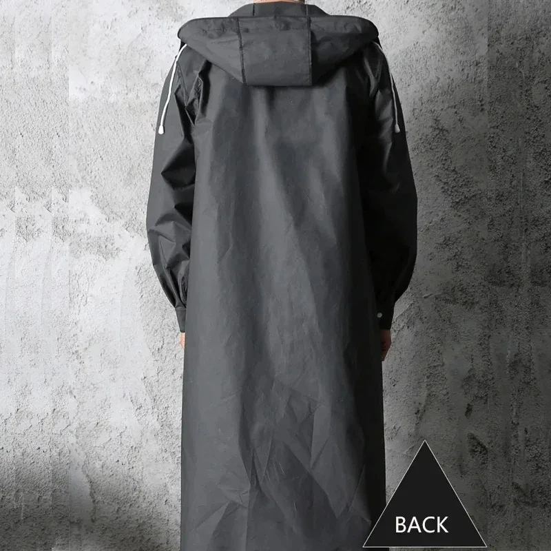 เสื้อกันฝนแบบยาวกันน้ำสำหรับผู - Mens Fashion Poncho บทวิจารณ์และราคา