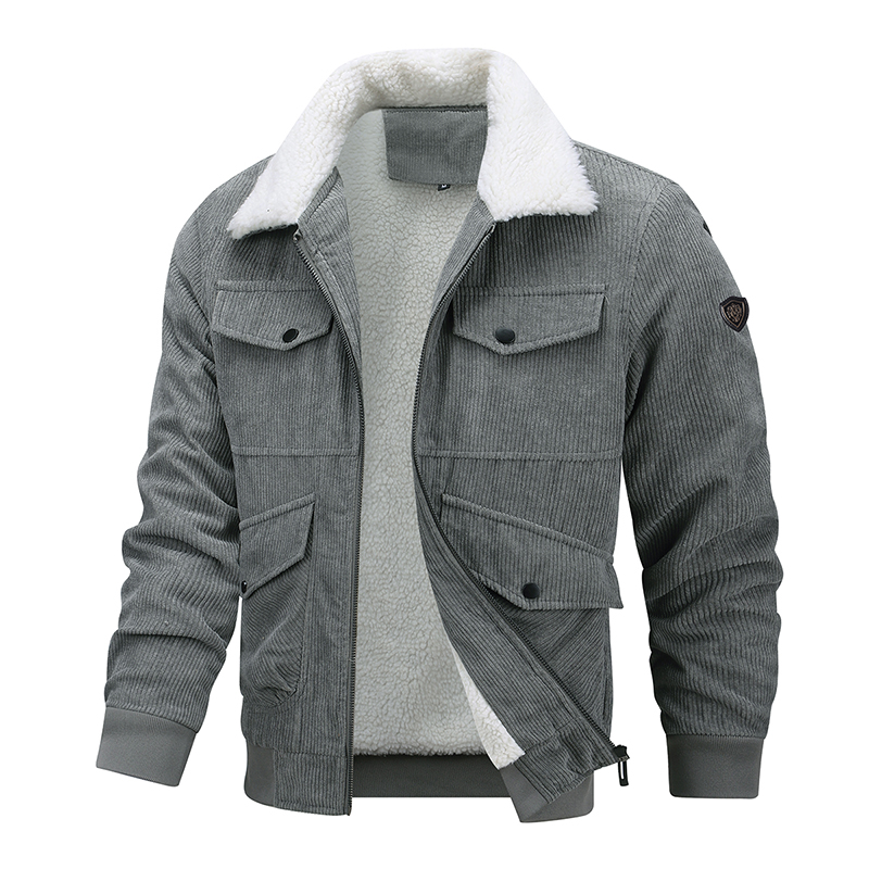 เสื้อแจ็คเก็ตผู้ชายฤดูหนาวใหม่ - Windbreaker Men Zip บทวิจารณ์และราคา