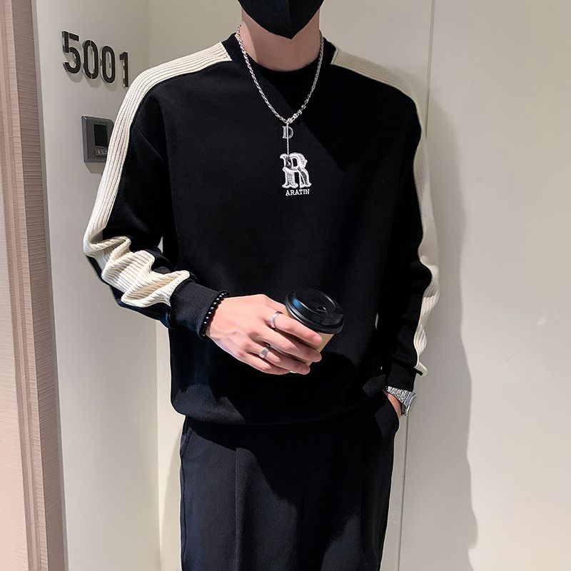 เสื้อสเวตเชิ้ตผู้ชายสีดำลายตัว - Men'S Fashion Deals บทวิจารณ์และราคา