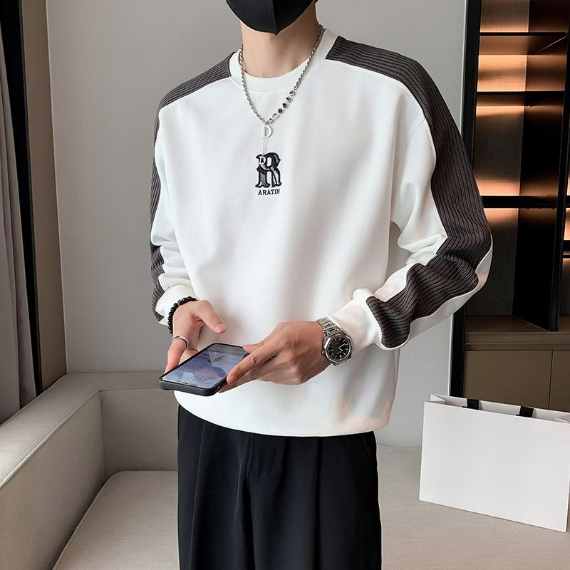 เสื้อสเวตเชิ้ตผู้ชายสีดำลายตัว - Men'S Fashion Deals บทวิจารณ์และราคา