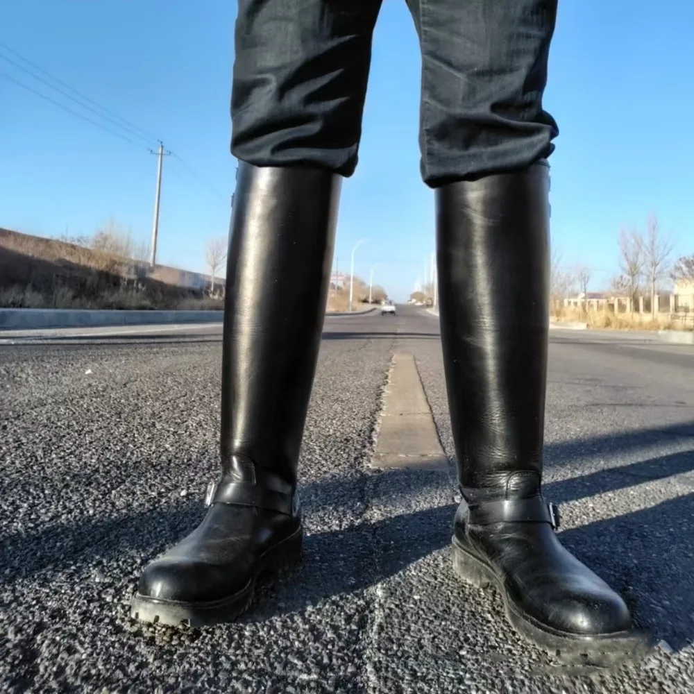 รองเท้าบูทหนังแท้ผู้ชายสไตล์อั - Chelsea Boots Men บทวิจารณ์และราคา