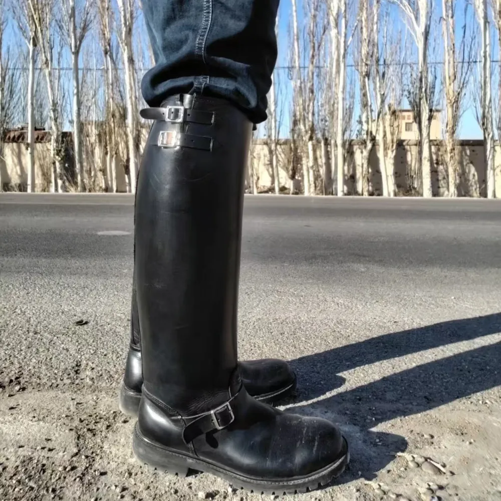 รองเท้าบูทหนังแท้ผู้ชายสไตล์อั - Chelsea Boots Men บทวิจารณ์และราคา