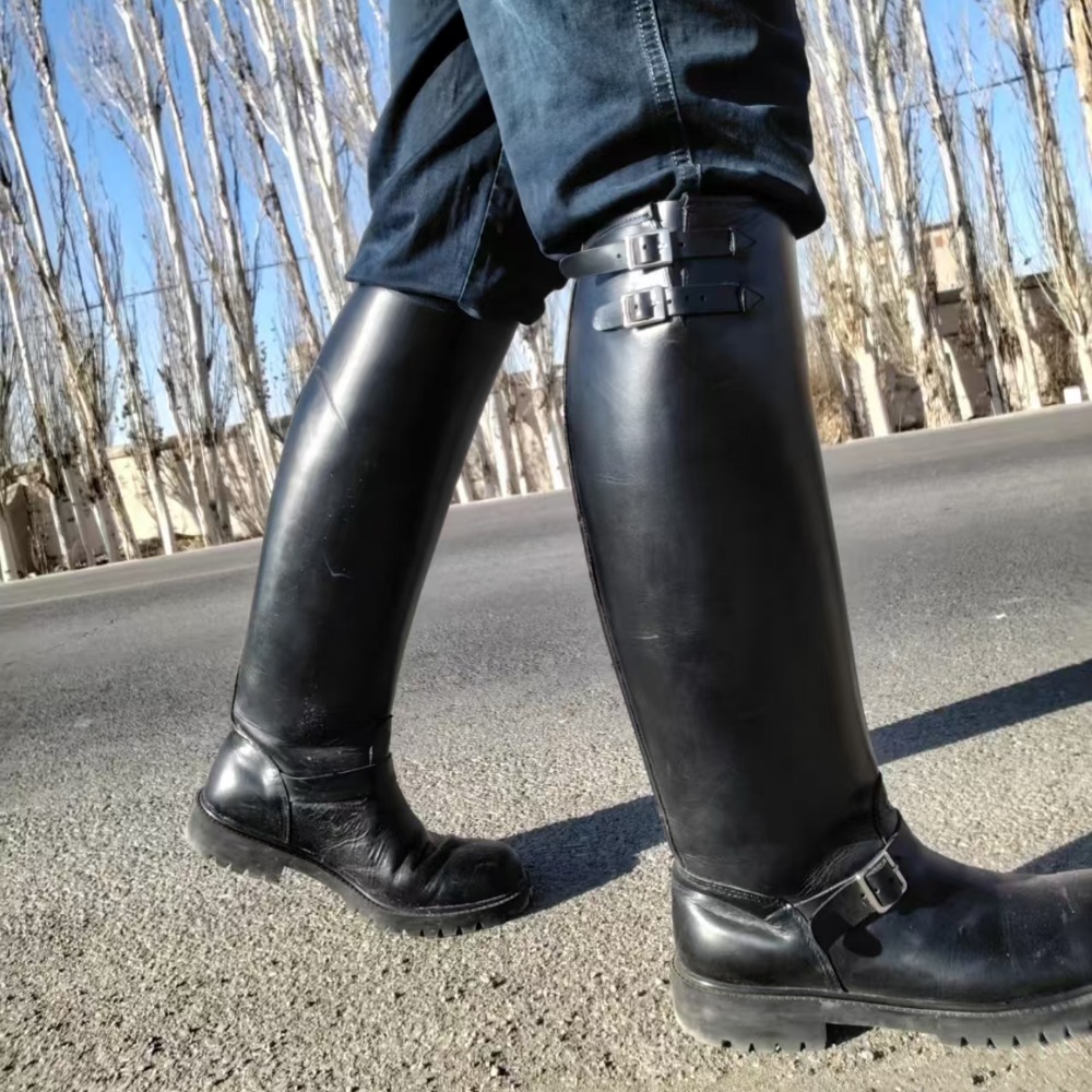 รองเท้าบูทหนังแท้ผู้ชายสไตล์อั - Chelsea Boots Men บทวิจารณ์และราคา