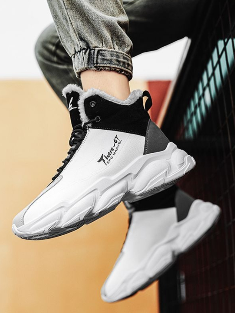 รองเท้าบูทหุ้มข้อสูงแบบผูกเชือ - Men'S Fashion Deals บทวิจารณ์และราคา