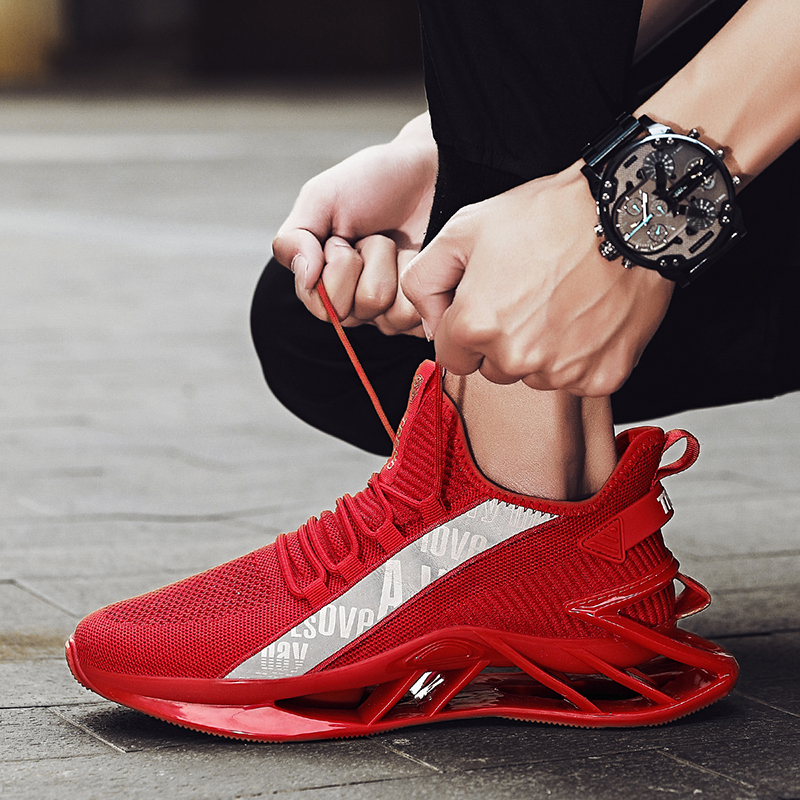 รองเท้าผู้ชายรองเท้าผ้าใบรองเท - Men'S Fashion Running Shoes บทวิจารณ์และราคา