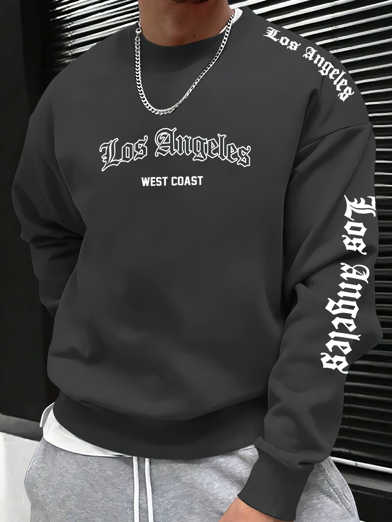 เสื้อสเวตเตอร์คอกลมพิมพ์ลายตัว - Men'S Fashion Usa บทวิจารณ์และราคา