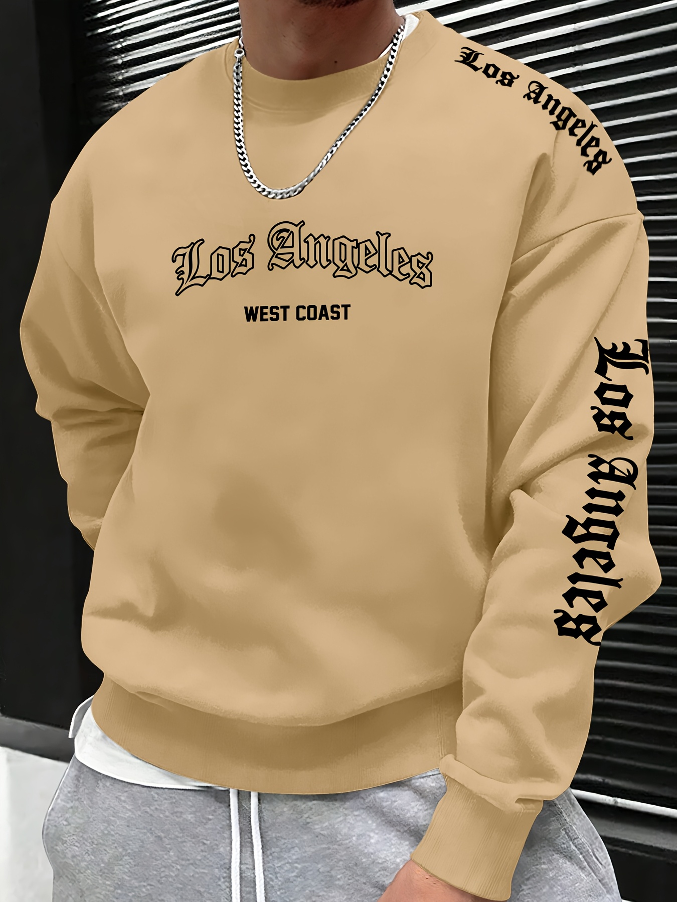 เสื้อสเวตเตอร์คอกลมพิมพ์ลายตัว - Men'S Fashion Usa บทวิจารณ์และราคา