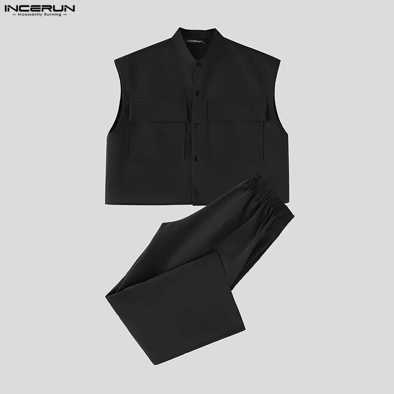 INCERUN ชุดเซ็ตผู้ชาย เสื้อครอ - Men'S Fashion Usa บทวิจารณ์และราคา