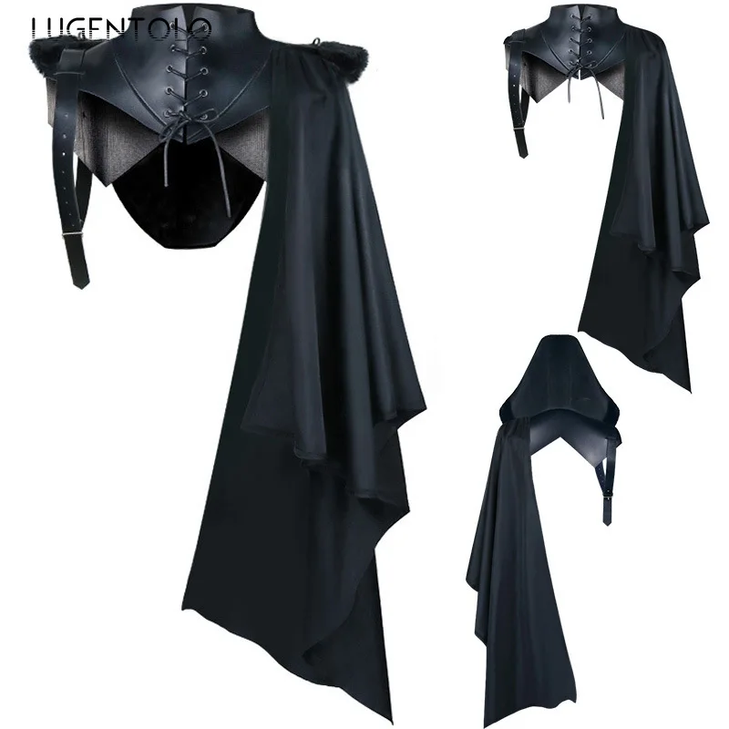 ผู้ชายยุคกลางHooded Ponchos Sh - Mens Fashion Poncho บทวิจารณ์และราคา