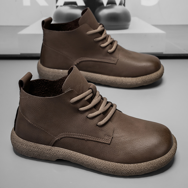 รองเท้าบูทข้อเท้าผู้ชาย รองเท้ - Chelsea Boots Men บทวิจารณ์และราคา