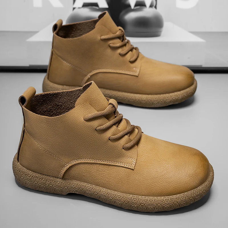 รองเท้าบูทข้อเท้าผู้ชาย รองเท้ - Chelsea Boots Men บทวิจารณ์และราคา