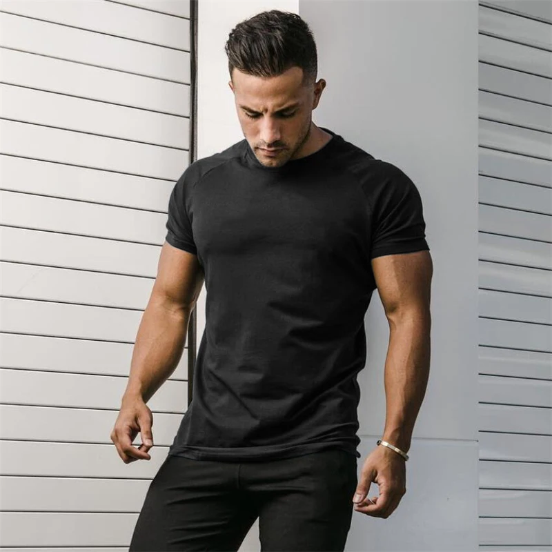 เสื้อยืดผ้าคอตตอนสำหรับวิ่ง ke - Muscle Tee Workout บทวิจารณ์และราคา