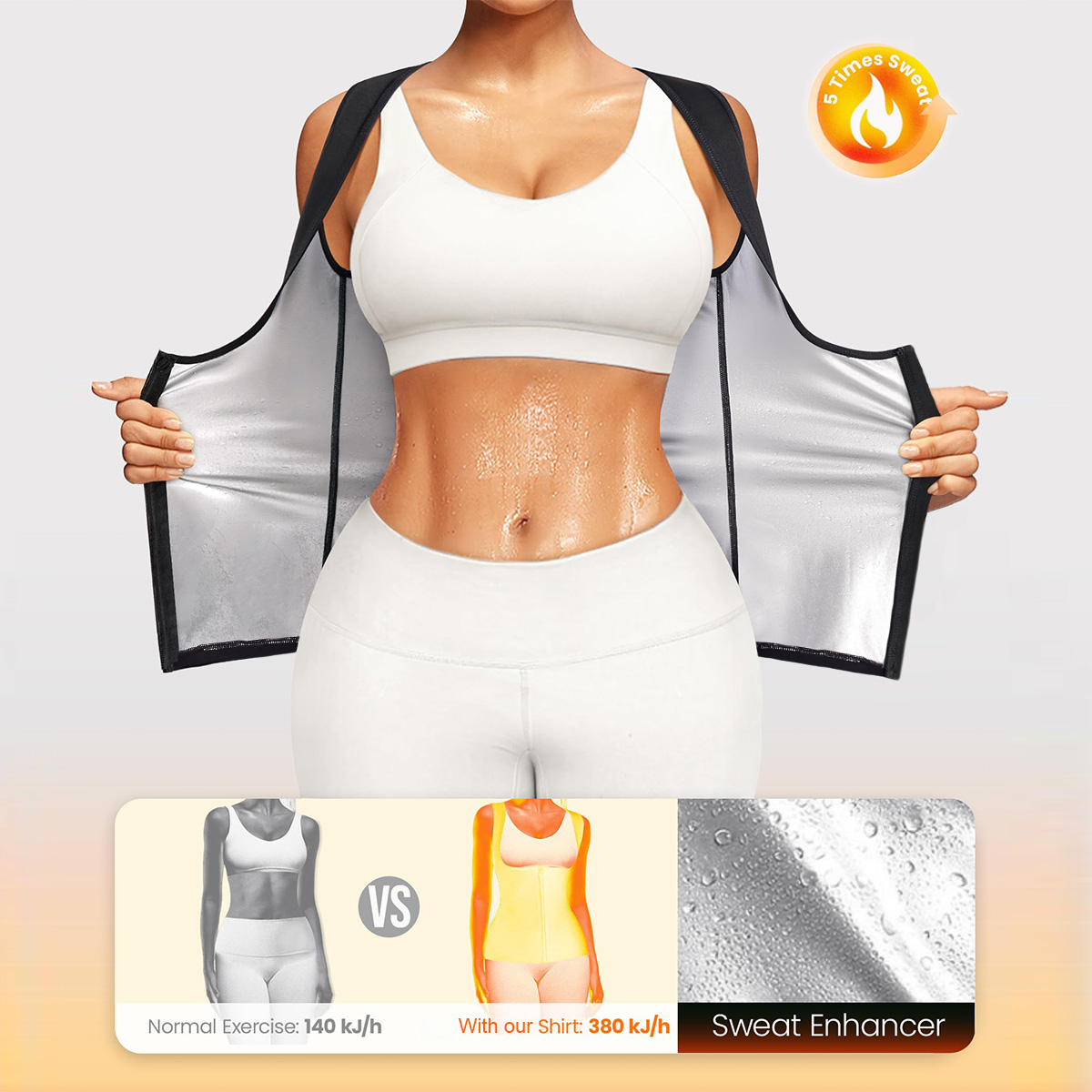 เสื้อกั๊กออกกำลังกายสำหรับผู้ห - Compression Shirt Workout บทวิจารณ์และราคา
