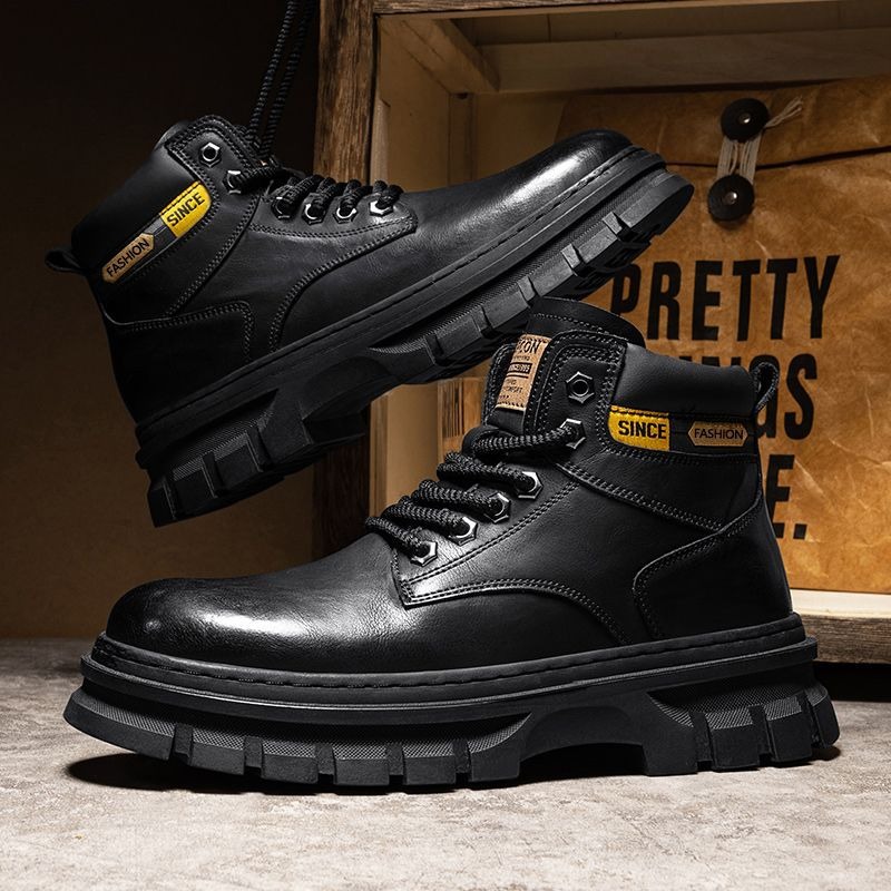 Vintage Men Platformข้อเท้ารอง - Chelsea Boots Men บทวิจารณ์และราคา