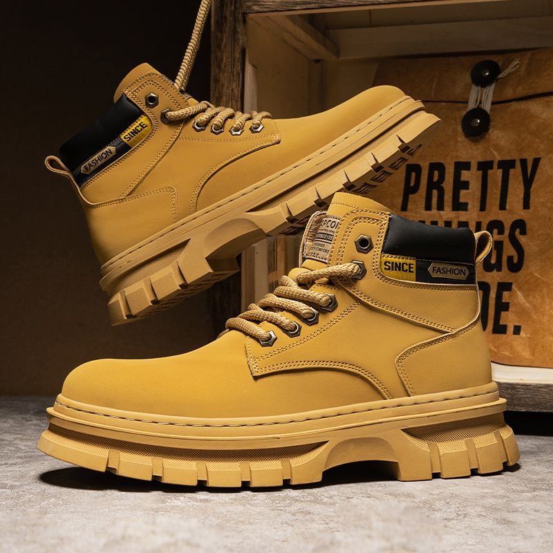 Vintage Men Platformข้อเท้ารอง - Chelsea Boots Men บทวิจารณ์และราคา