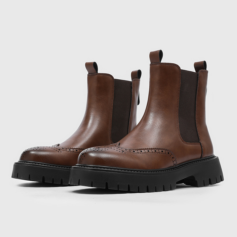 รองเท้าบูทเชลซีผู้ชายระดับไฮเอ - Chelsea Boots Men บทวิจารณ์และราคา