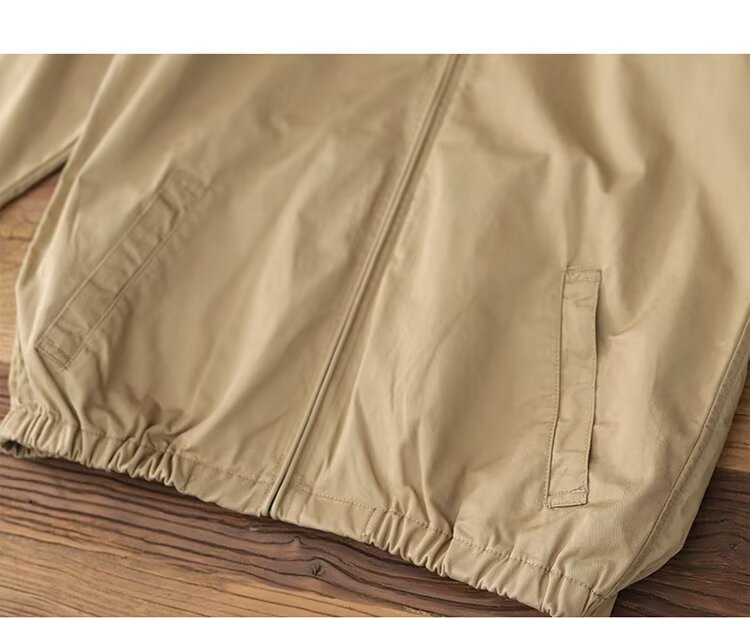 แจ็คเก็ตผู้ชายสไตล์วรรณกรรม แฟ - Harrington Jacket บทวิจารณ์และราคา