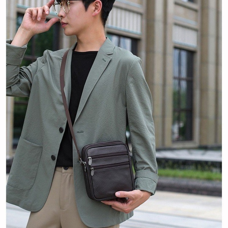 กระเป๋าสะพายไหล่ผู้ชาย กระเป๋า - Fashion Harness Men บทวิจารณ์และราคา