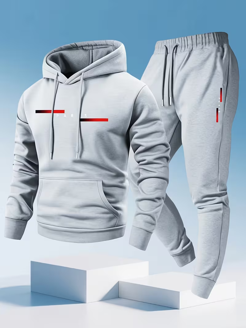 ชุดเซ็ตฮู้ดดี้และกางเกงขายาวพิ - Men'S Fashion Usa บทวิจารณ์และราคา