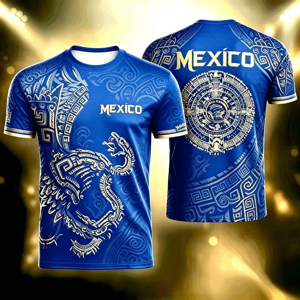 เสื้อยืดพิมพ์ลายเม็กซิโกฤดูร้อ - Mens Fashion Mexico บทวิจารณ์และราคา