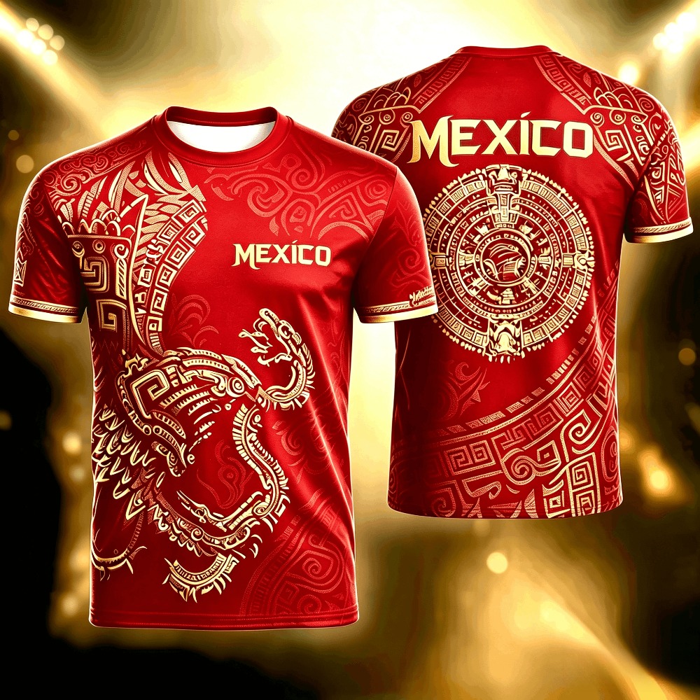 เสื้อยืดพิมพ์ลายเม็กซิโกฤดูร้อ - Mens Fashion Mexico บทวิจารณ์และราคา