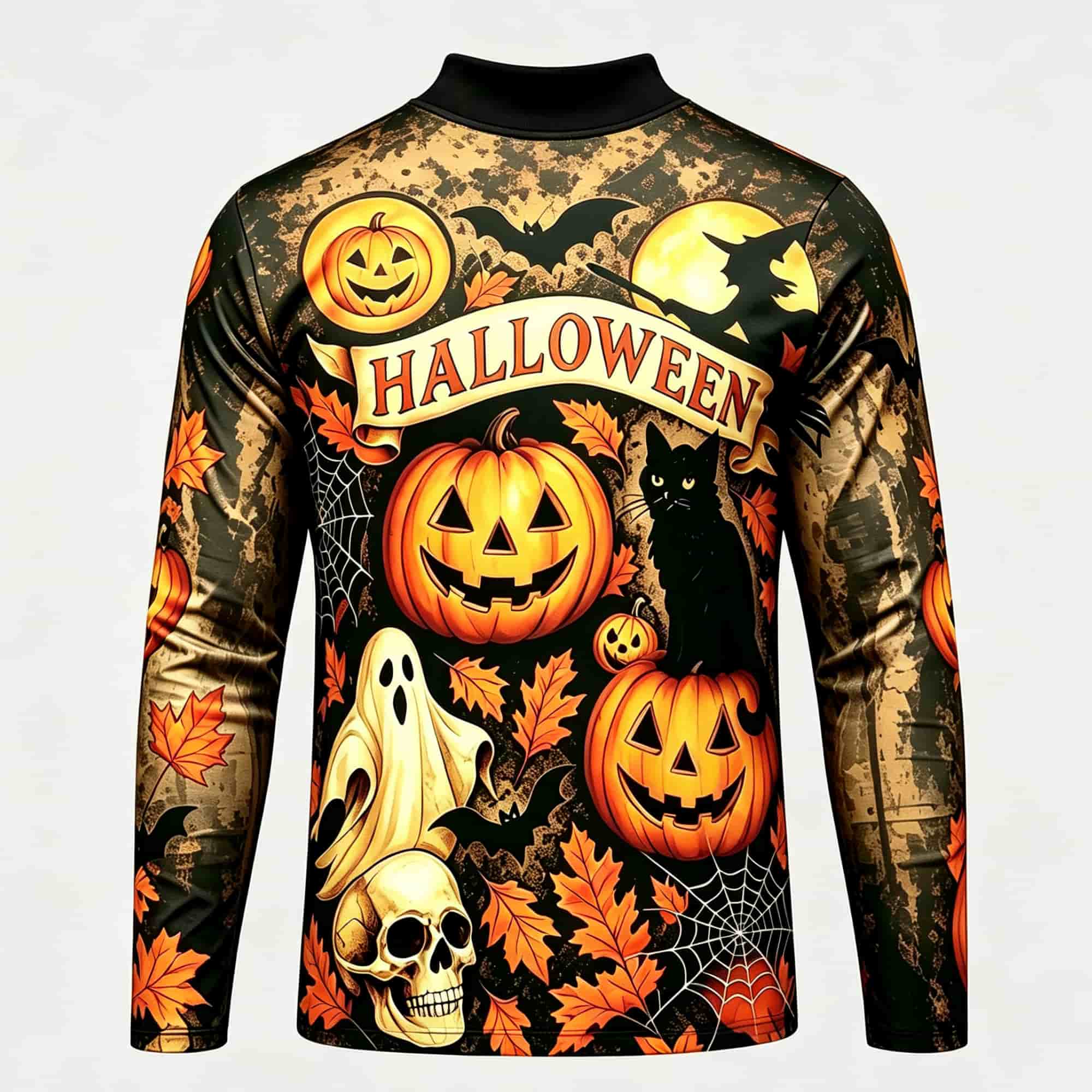 เสื้อยืดแขนยาวลายพิมพ์ฮาโลวีนส - Men'S Fashion Usa บทวิจารณ์และราคา