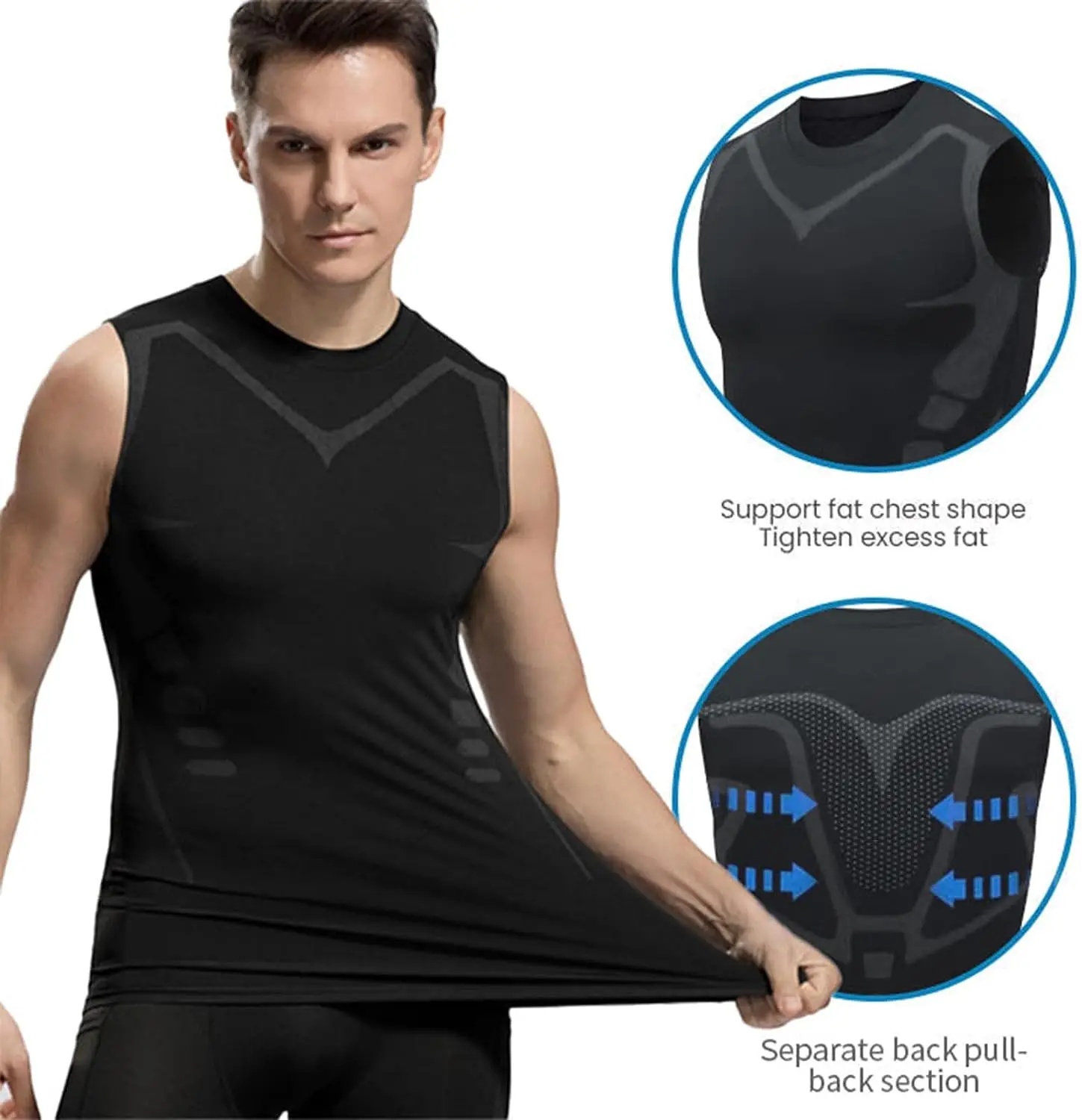 เสื้อกล้ามออกกำลังกายผู้ชาย แห - Muscle Tee Workout บทวิจารณ์และราคา