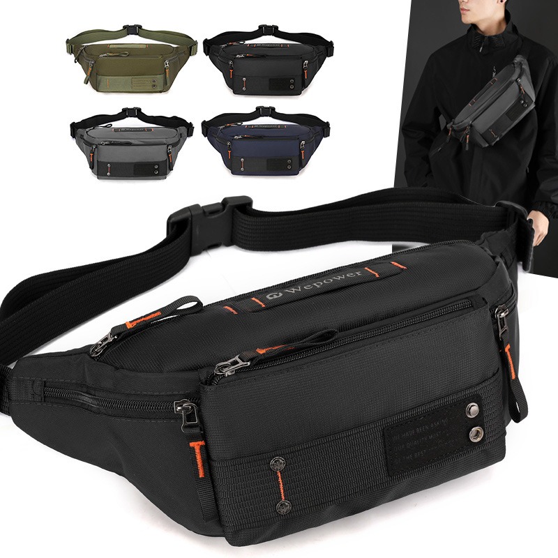 กระเป๋าคาดเอวผู้ชาย กระเป๋าคาด - Fashion Harness Men บทวิจารณ์และราคา
