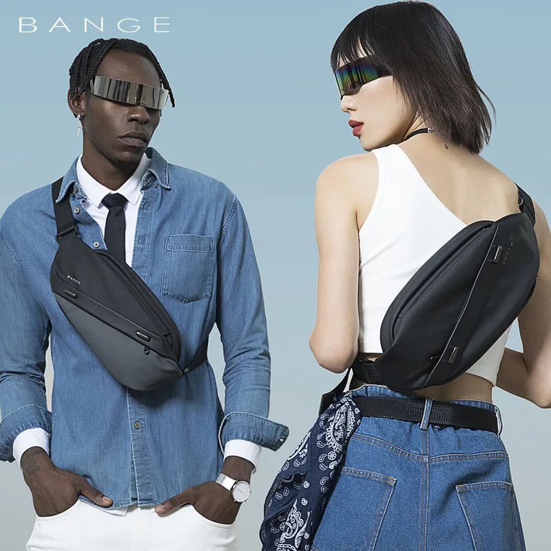 BANGE กระเป๋าสะพายข้างผู้ชายคว - Fashion Harness Men บทวิจารณ์และราคา